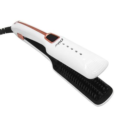 Infrared+Ionic Steam Hair Straightener Brush 880